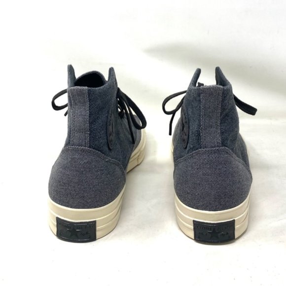 Converse Chuck 70 High Casual Shoes Black Storm Canvas Men Size Sneakers 172819C - Picture 8 of 10